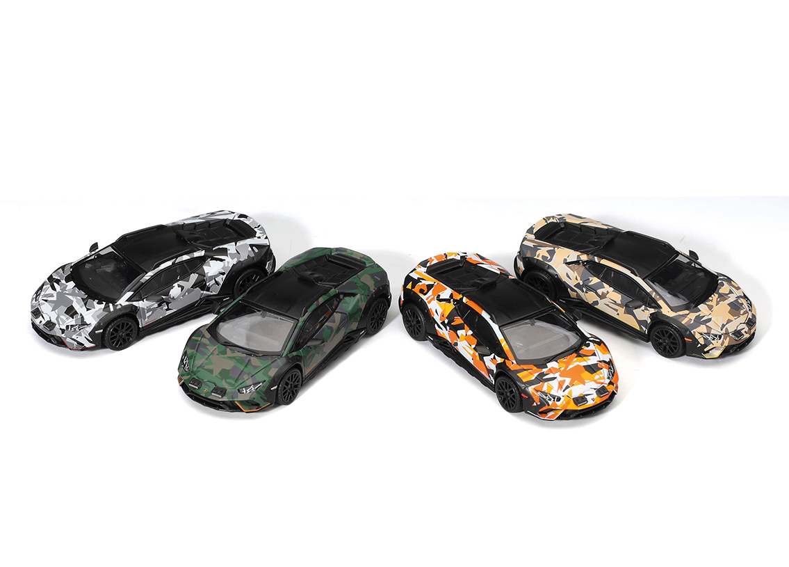 Lamborghini Huracan Sterrato All Terrarin Set mit 4 Modellen 2025