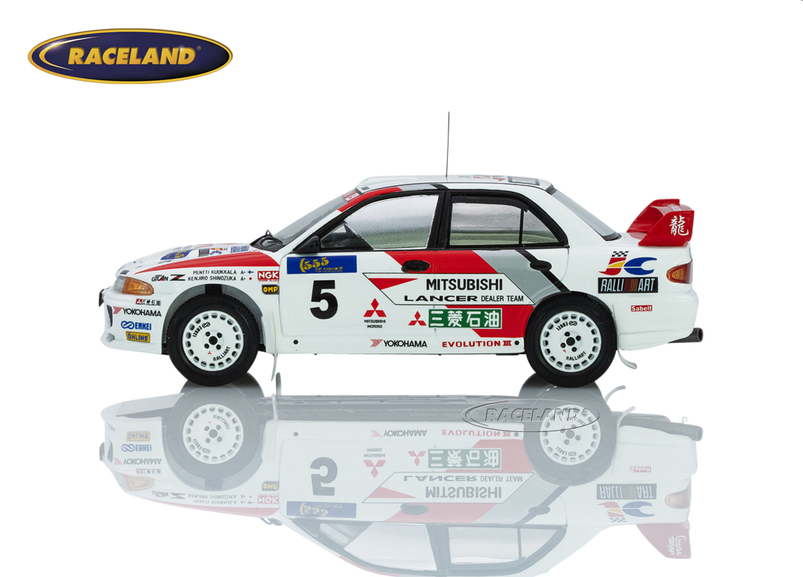 Mitsubishi Lancer EVOLUTION III Ralliart 6° Rallye Hongkong-Peking 1995