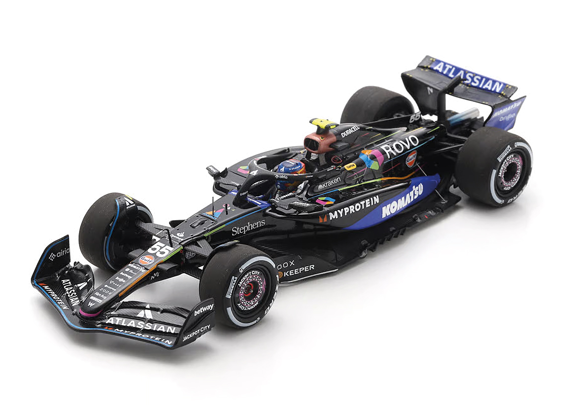 Williams FW47 Mercedes F1 Atlassian 5° GP Las Vegas 2025
