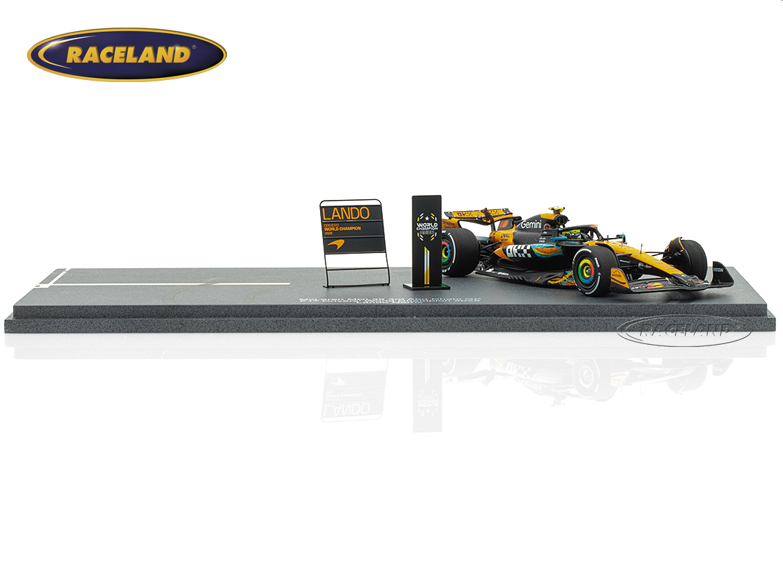 McLaren MCL39 Mercedes F1 3° GP Abu Dhabi Weltmeister 2025