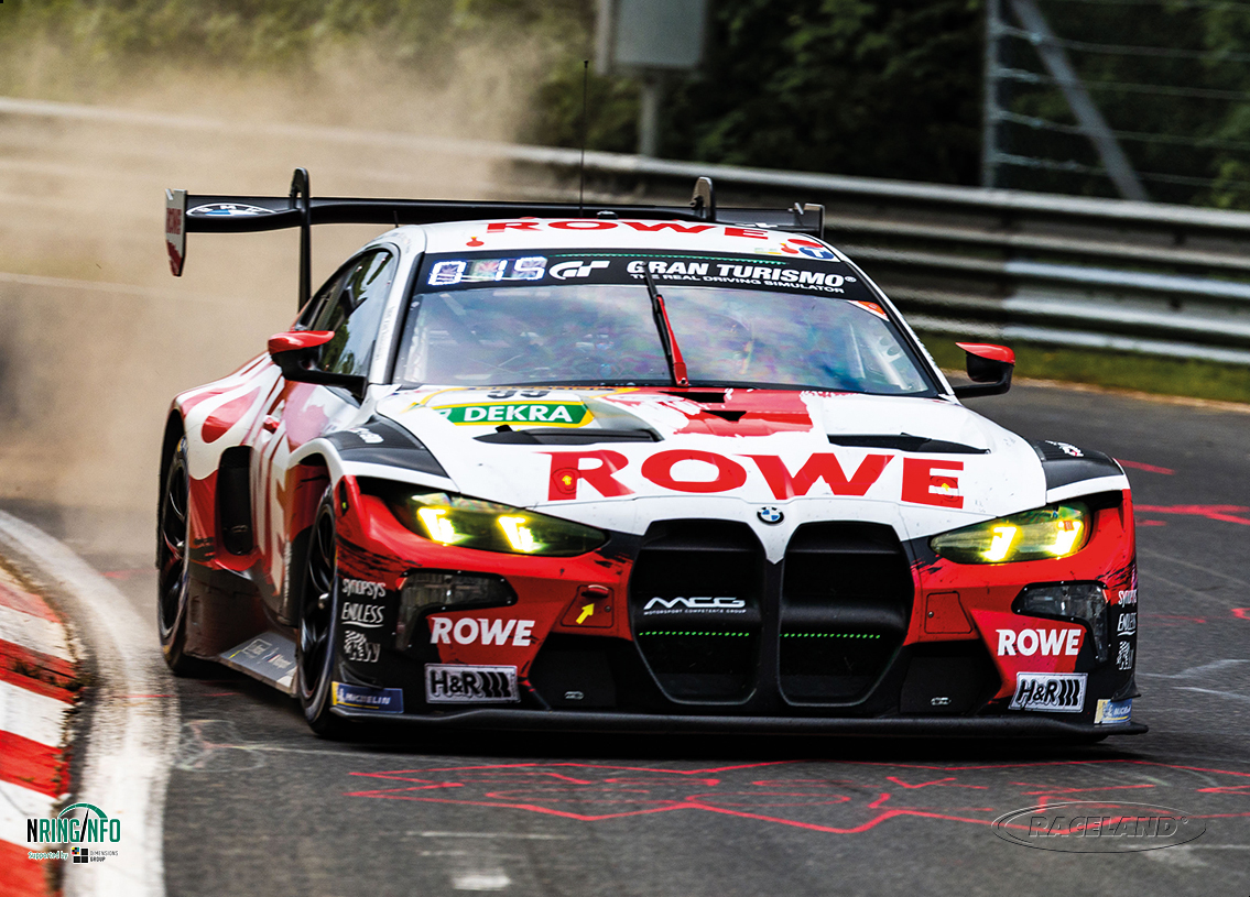 BMW M4 GT3 EVO ROWE Racing 3° 24H Nürburgring 2026