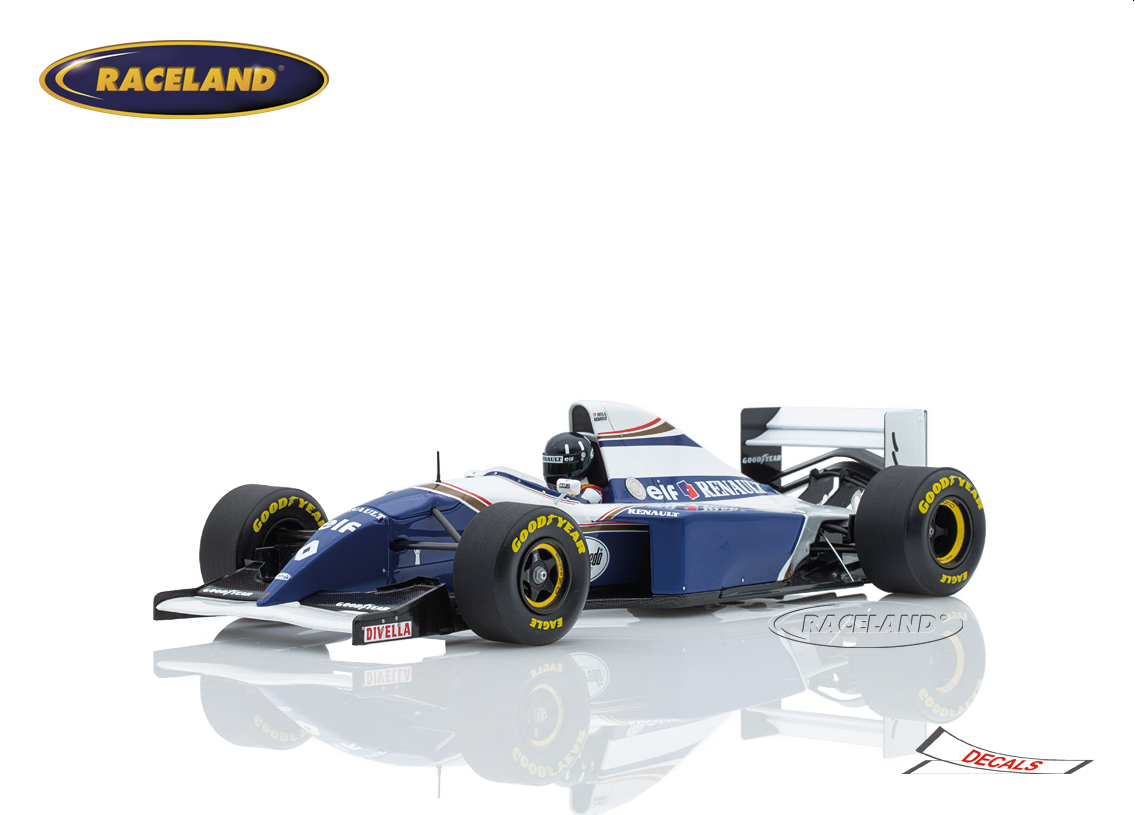 Williams FW16 Renault F1 Team Rothmans 2° GP Brasilien Interlagos 1994