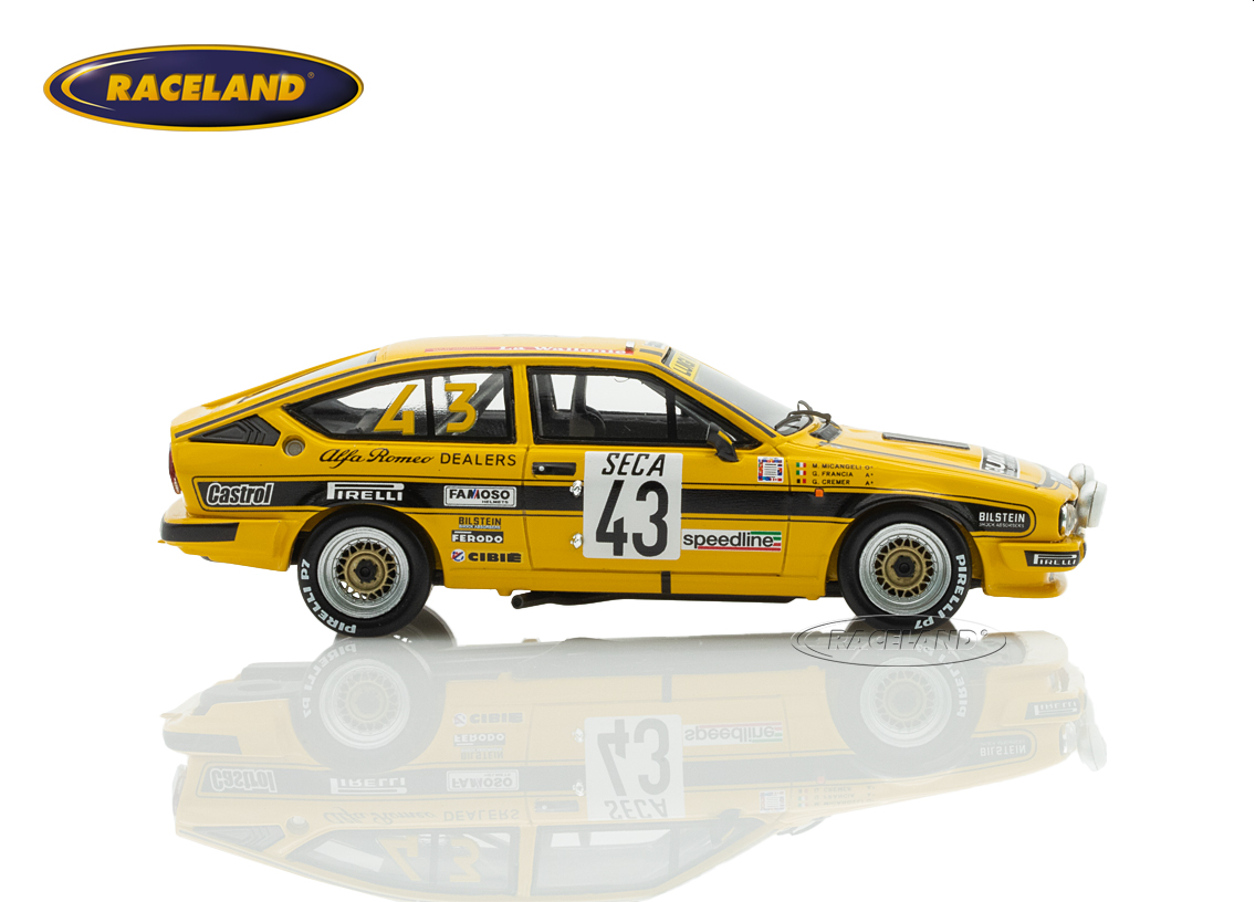 Alfa Romeo GTV6 Luigi Racing 11° 24H Spa 1982