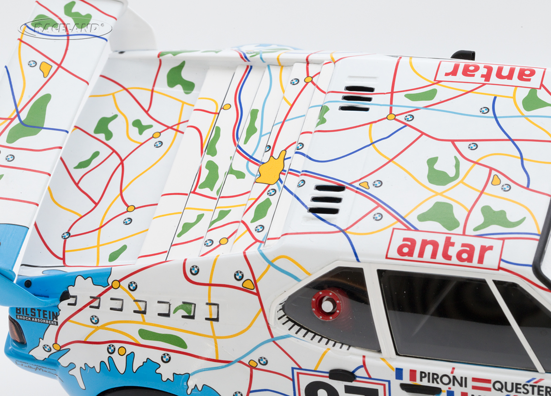 BMW M1 BMW France Map Art Car 14° Le Mans 1980