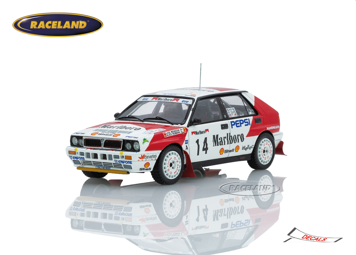 Lancia Delta HF Integrale 16V Escuderia Telde 7° Rallye Catalunya 1991