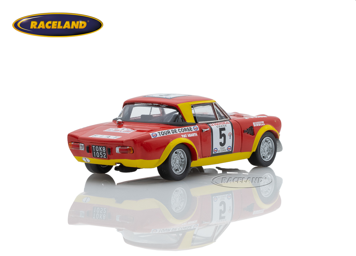 Fiat 124 Abarth Rallye 6° Rallye Korsika 1974