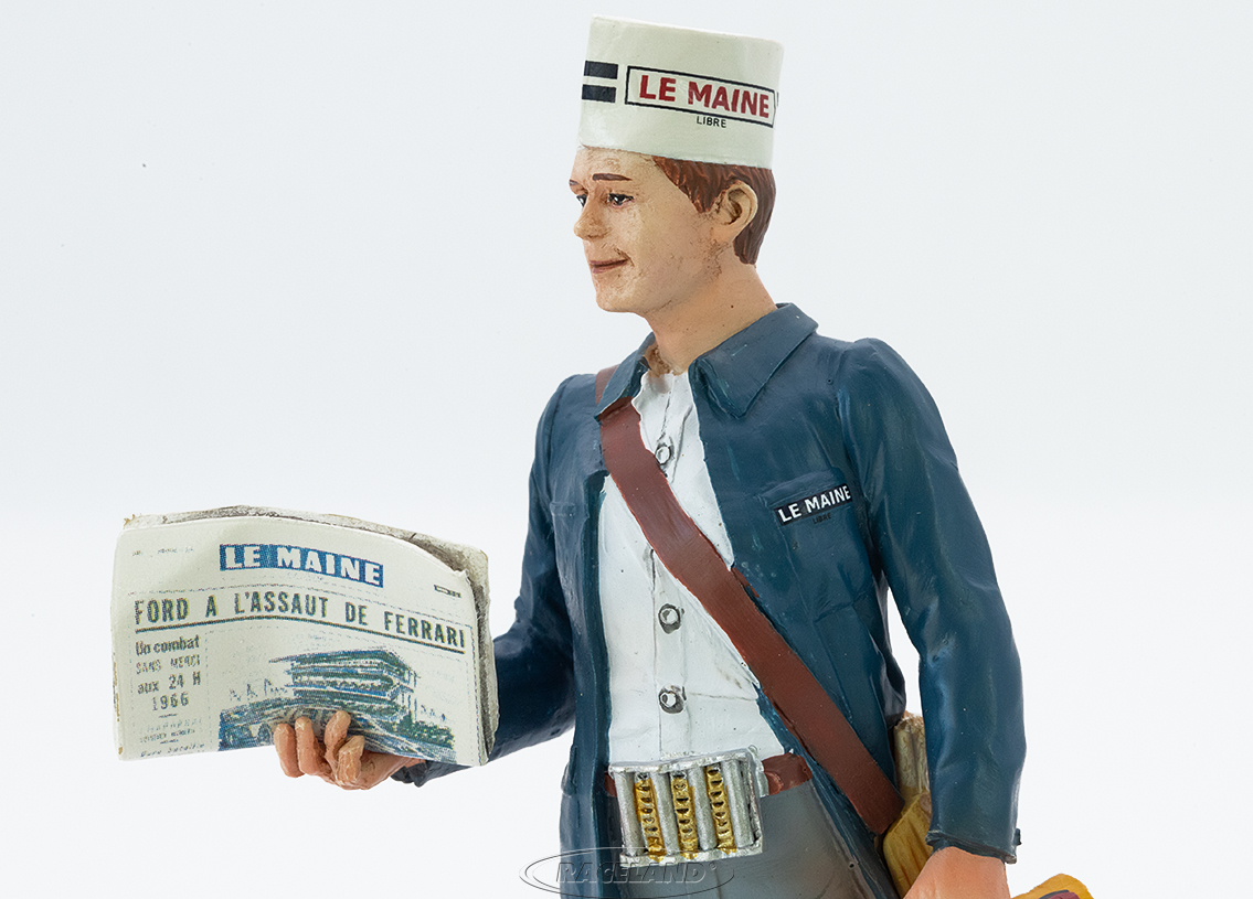Figur Zeitungsverkäufer 24H Le Mans 1966
