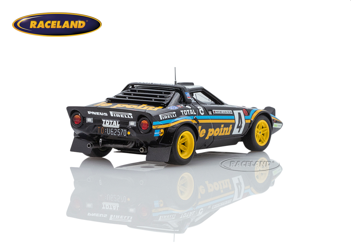 Lancia Stratos HF Chardonnet Le Point 6° Rallye Monte Carlo 1981