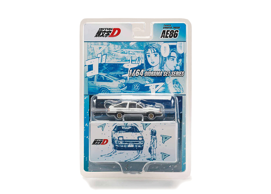 Toyota Sprinter Trueno (AE86) INITIAL D Takumi Fujiwara and Natsuki Mogi