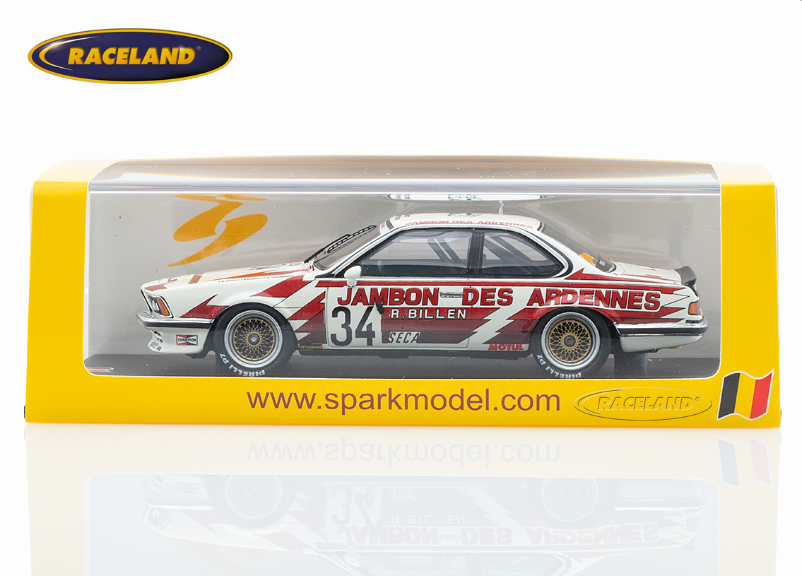 BMW 635 CSi Serge Power Jambon des Ardennes 24H Spa 1984