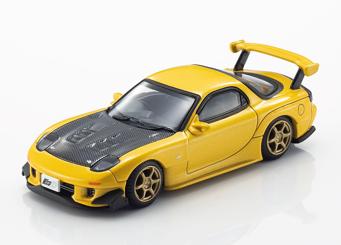 Mazda RX7 (FD) Initial D 1995 Mit LED Scheinwerfern und Rückleuchten
