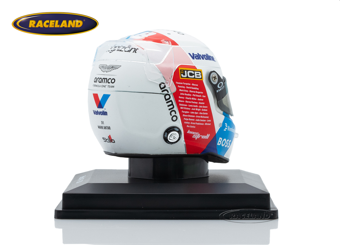 Helm Aston Martin Aramco F1 GP England 2024