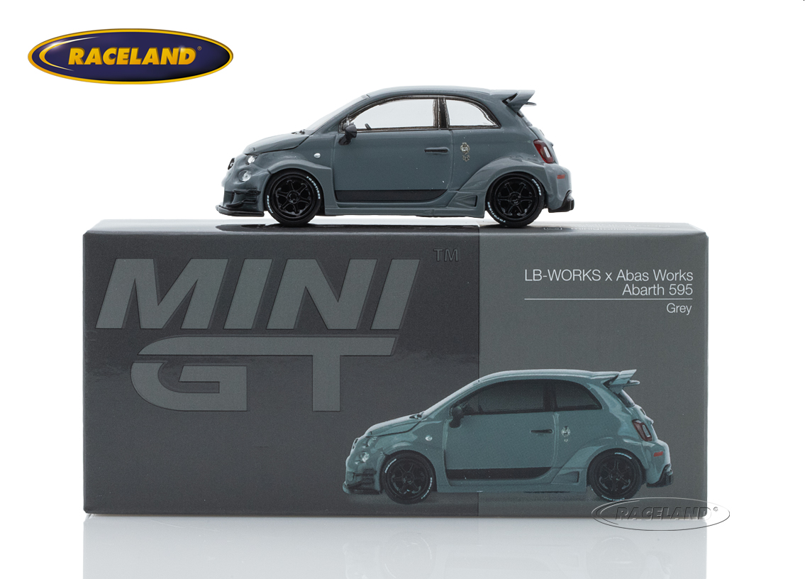 Fiat Abarth 595 LB-Works X Abas Works 2024 - Grau