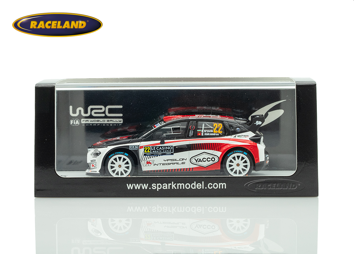 Lancia Ypsilon Rally2 HF Integrale 13° Rallye Monte Carlo 2026