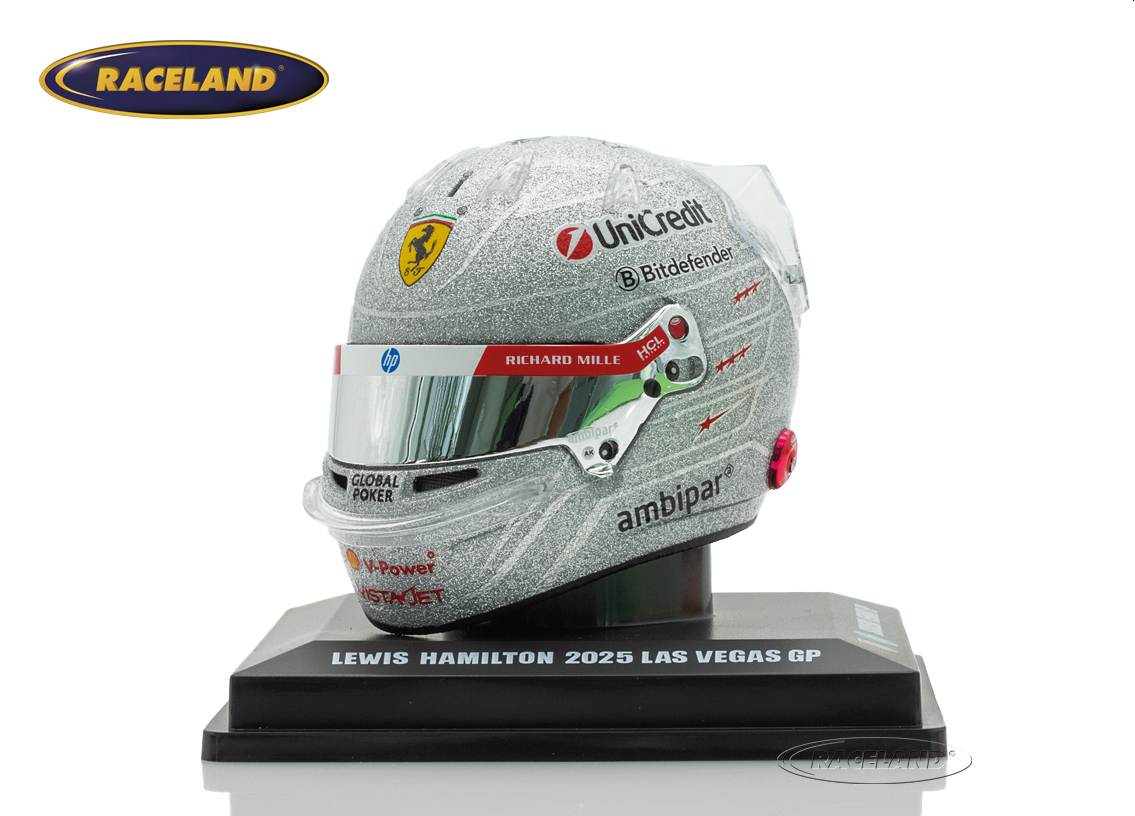 Helm Scuderia Ferrari F1 GP Las Vegas 2025