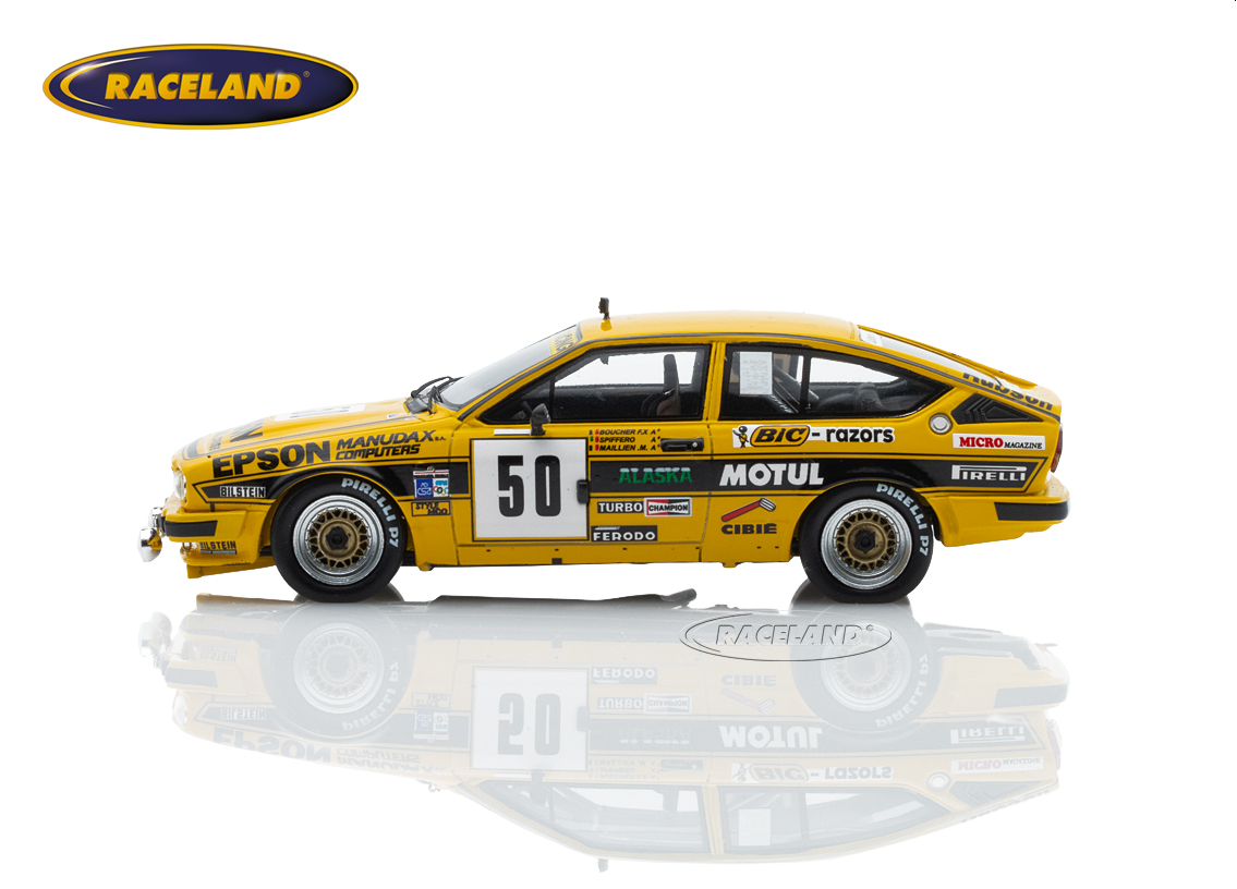 Alfa Romeo Alfetta GTV 6 Biesse Racing 24H Spa TW-EM 1984