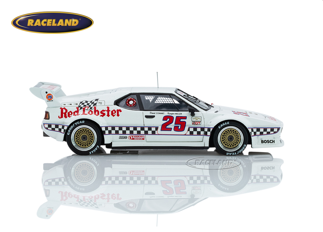 BMW M1 Red Lobster Racing 5° Lime Rock 200 Meilen 1981 Sieger GTO