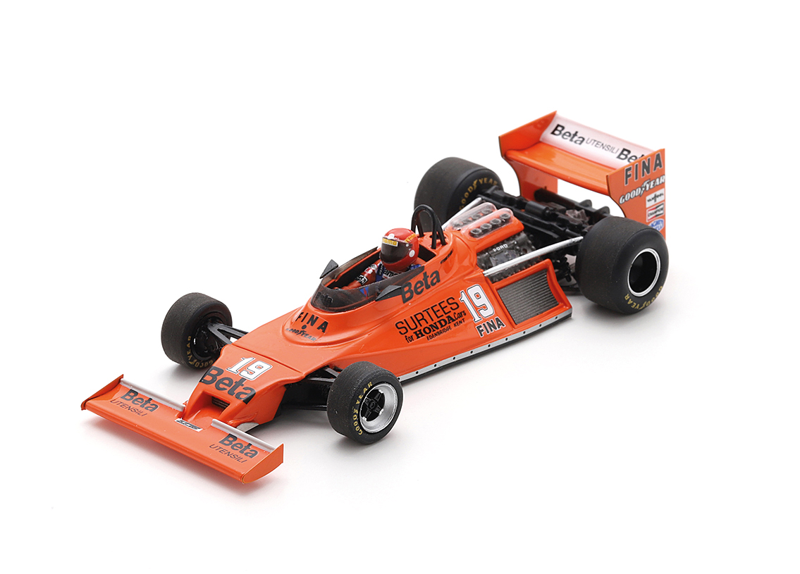 Surtees TS20 Cosworth V8 F1 Beta Team 9° GP England Brands Hatch 1978