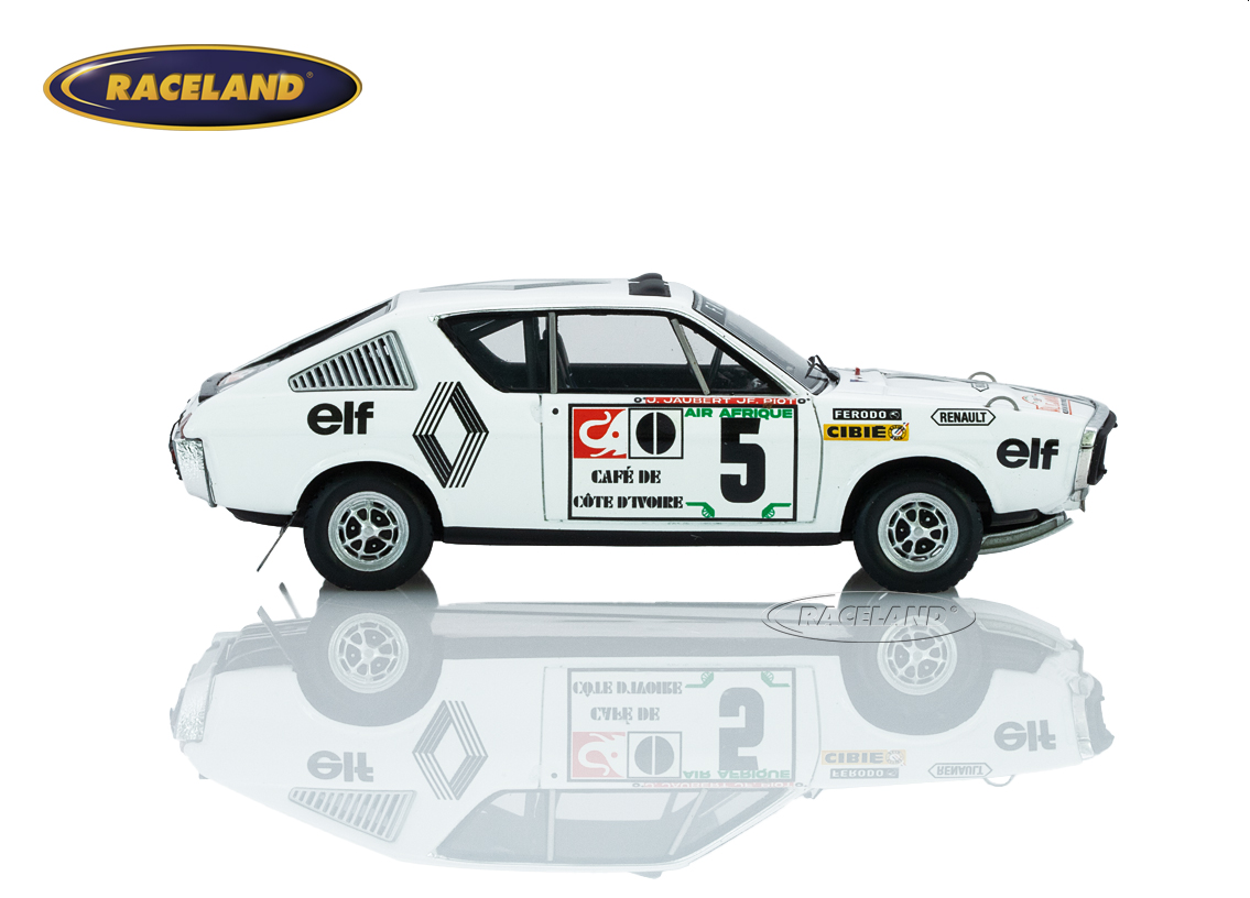 Renault 17 TS Renault elf Bandama Rallye Elfenbeinküste 1973