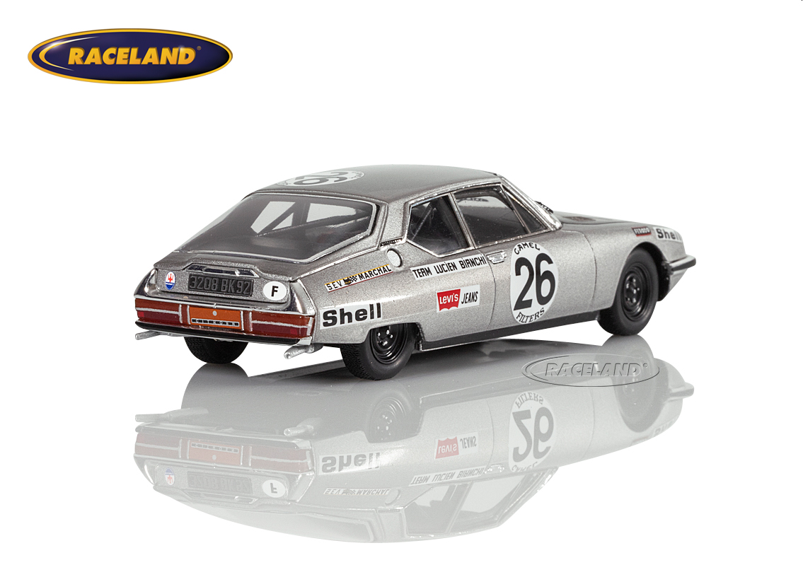 Citroen SM Team Lucien Bianchi SHELL 24H Spa 1971