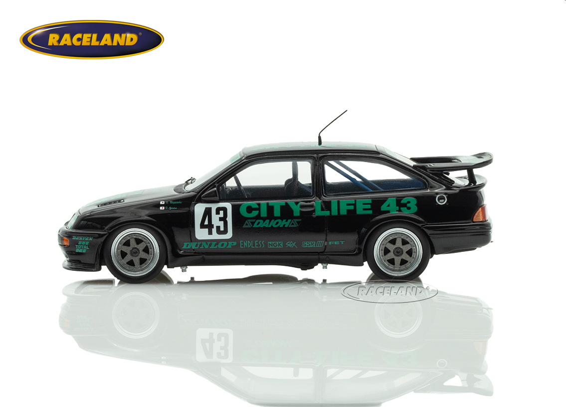 Ford Sierra RS500 Cosworth 7° JTC Tsukuba Race de Nippon 1990