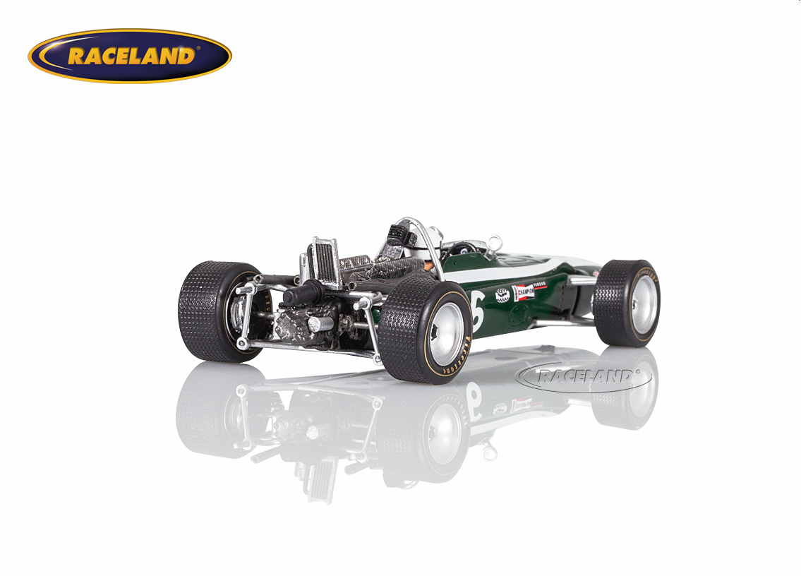 Cooper T86B BRM V12 F1 Cooper Car Company 4° GP Monaco 1968