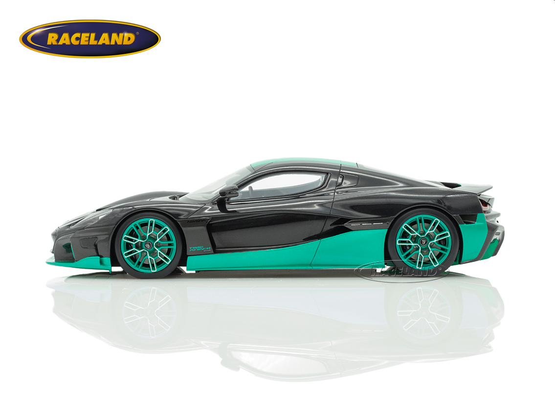 Rimac Nevera Time Attack 2023 - schwarz