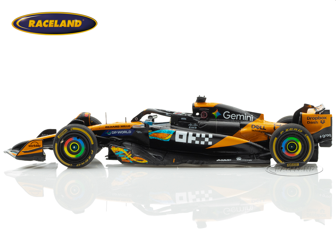 McLaren MCL39 Mercedes F1 2° GP Abu Dhabi 2025
