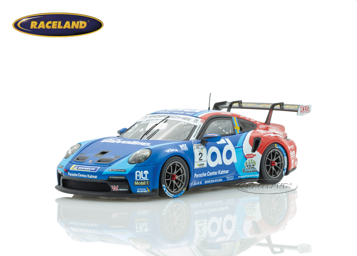 Porsche 911 GT3 Cup Micke Kågered Racing Carrera Cup Skandinavien Champion 2024