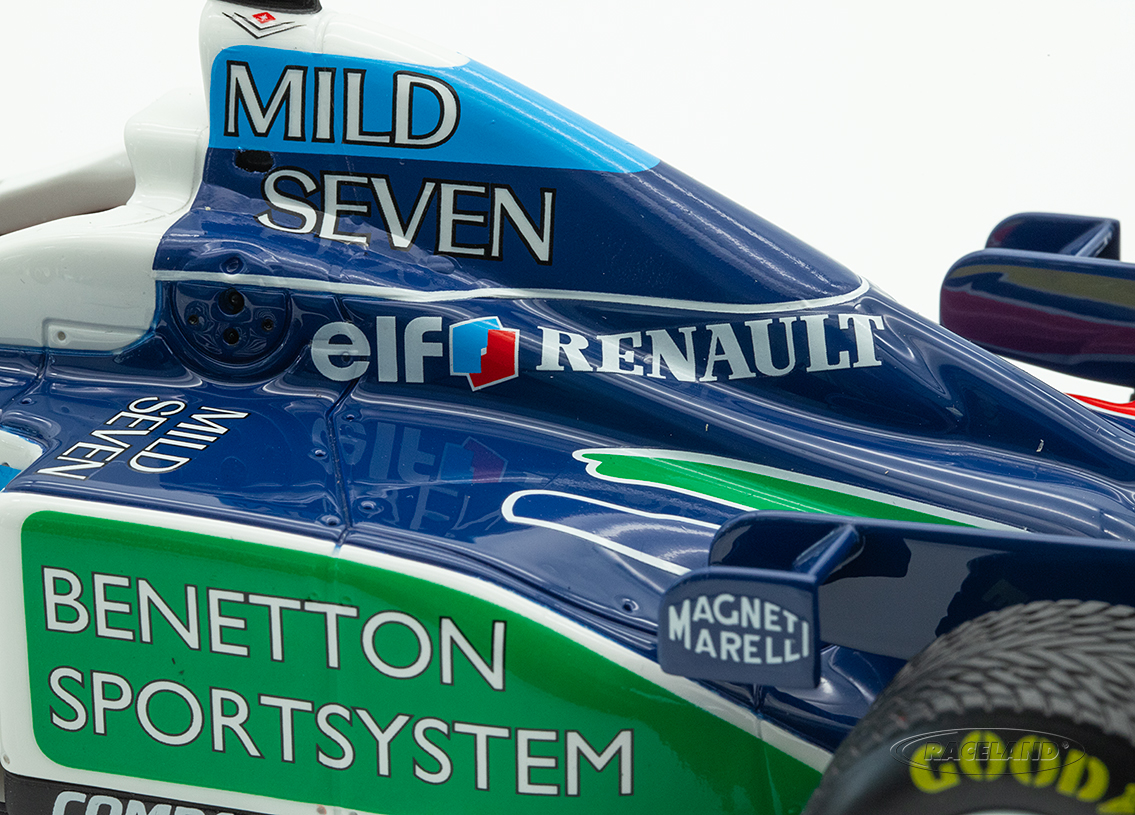 Benetton B196 Renault V10 Mild Seven 2° GP Brasilien Interlagos 1996