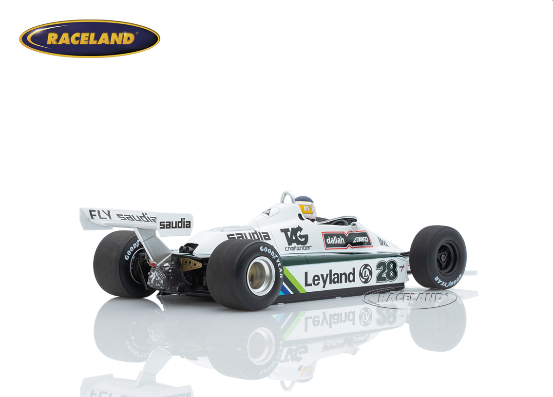 Williams FW07b Cosworth V8 F1 Albilad Sieger GP Monaco 1980