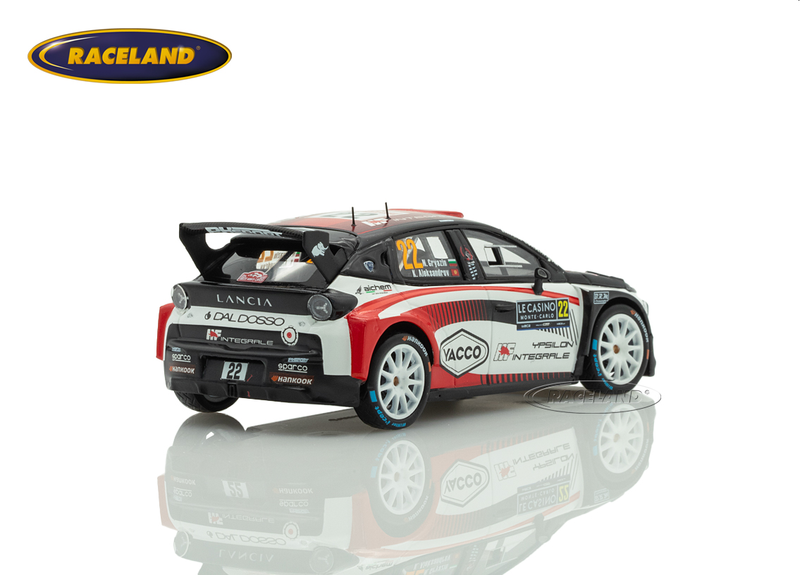 Lancia Ypsilon Rally2 HF Integrale 13° Rallye Monte Carlo 2026