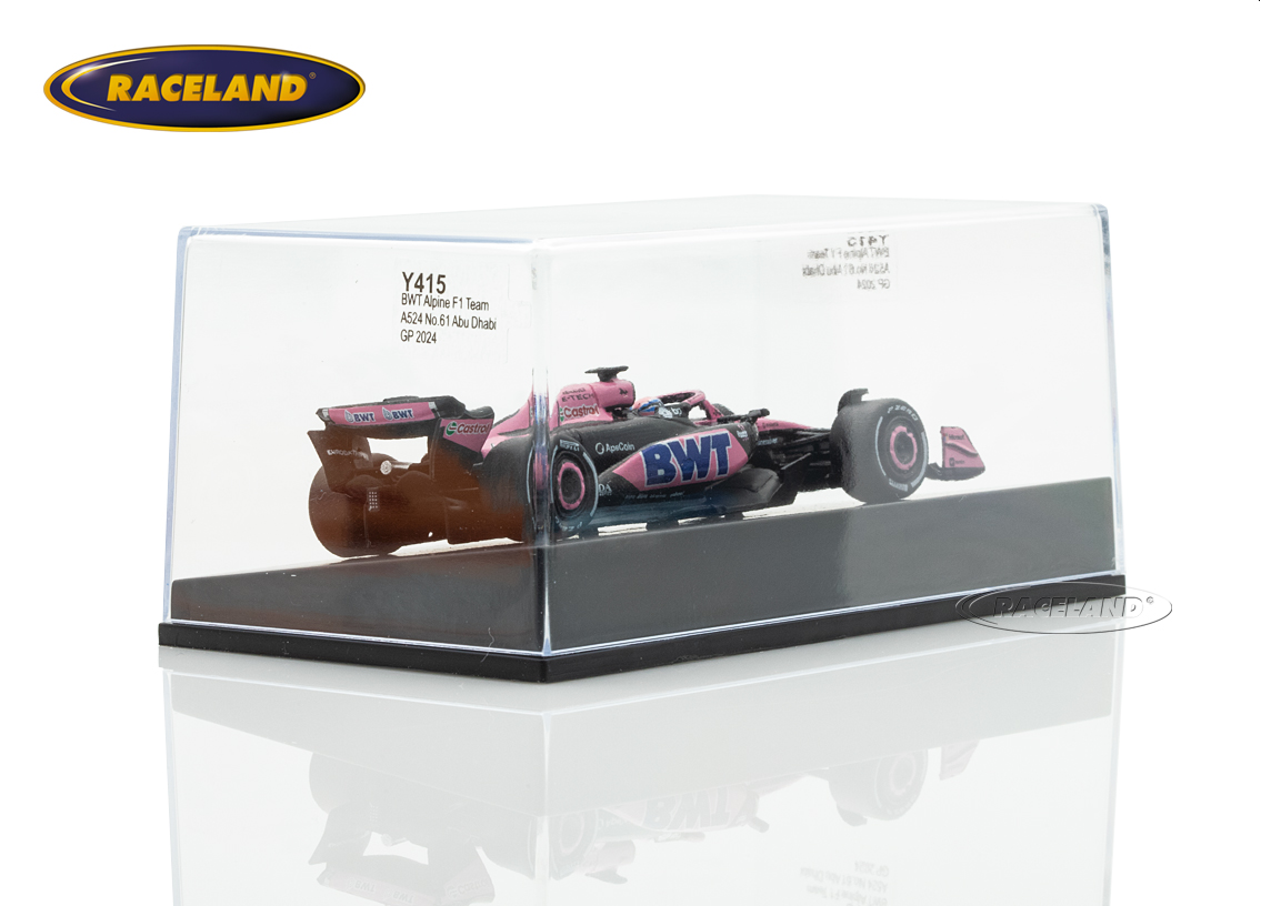 Alpine A524 Renault F1 BWT 15° GP Abu Dhabi 2024