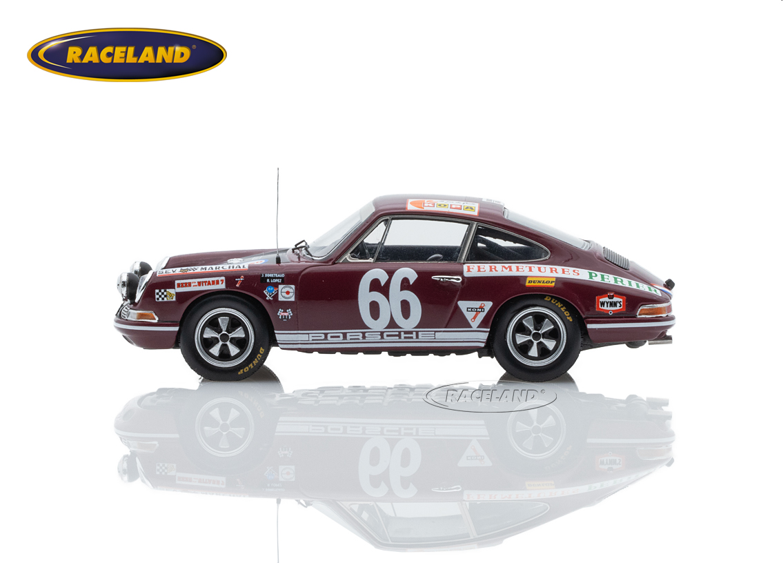 Porsche 911T Herman Damseaux Le Mans 1969
