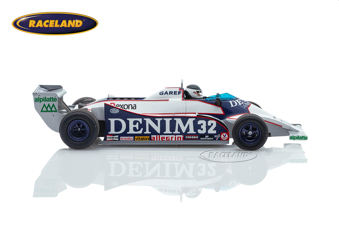 Osella FA1B Cosworth V8 F1 Denim 8° GP England Silverstone 1981
