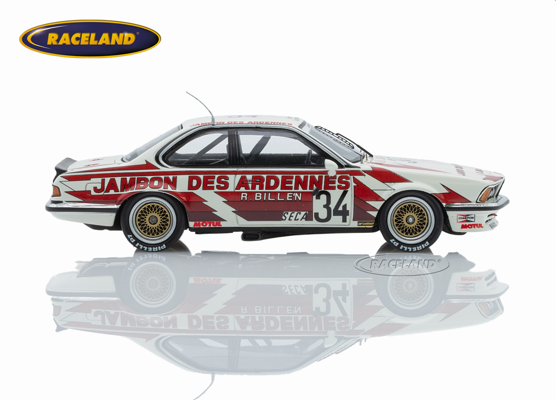 BMW 635 CSi Serge Power Jambon des Ardennes 24H Spa 1984