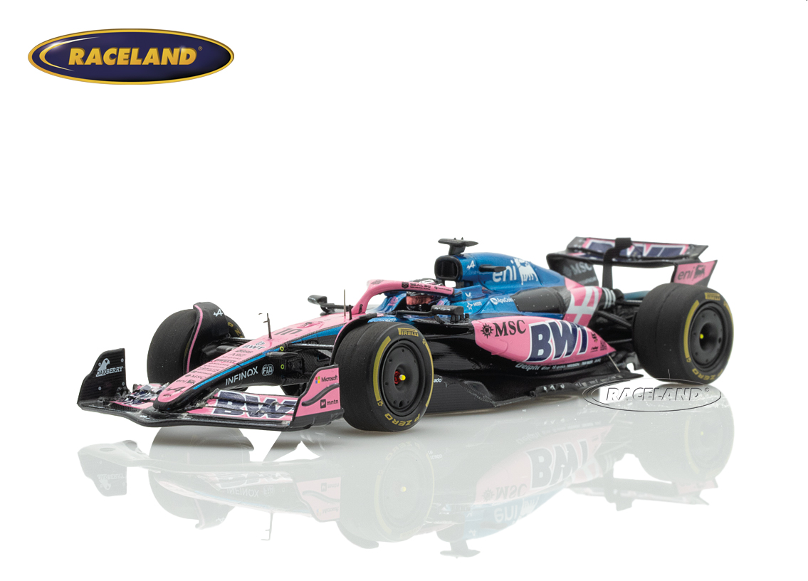 Alpine A525 Renault F1 BWT Alpine 19° GP Abu Dhabi 2025
