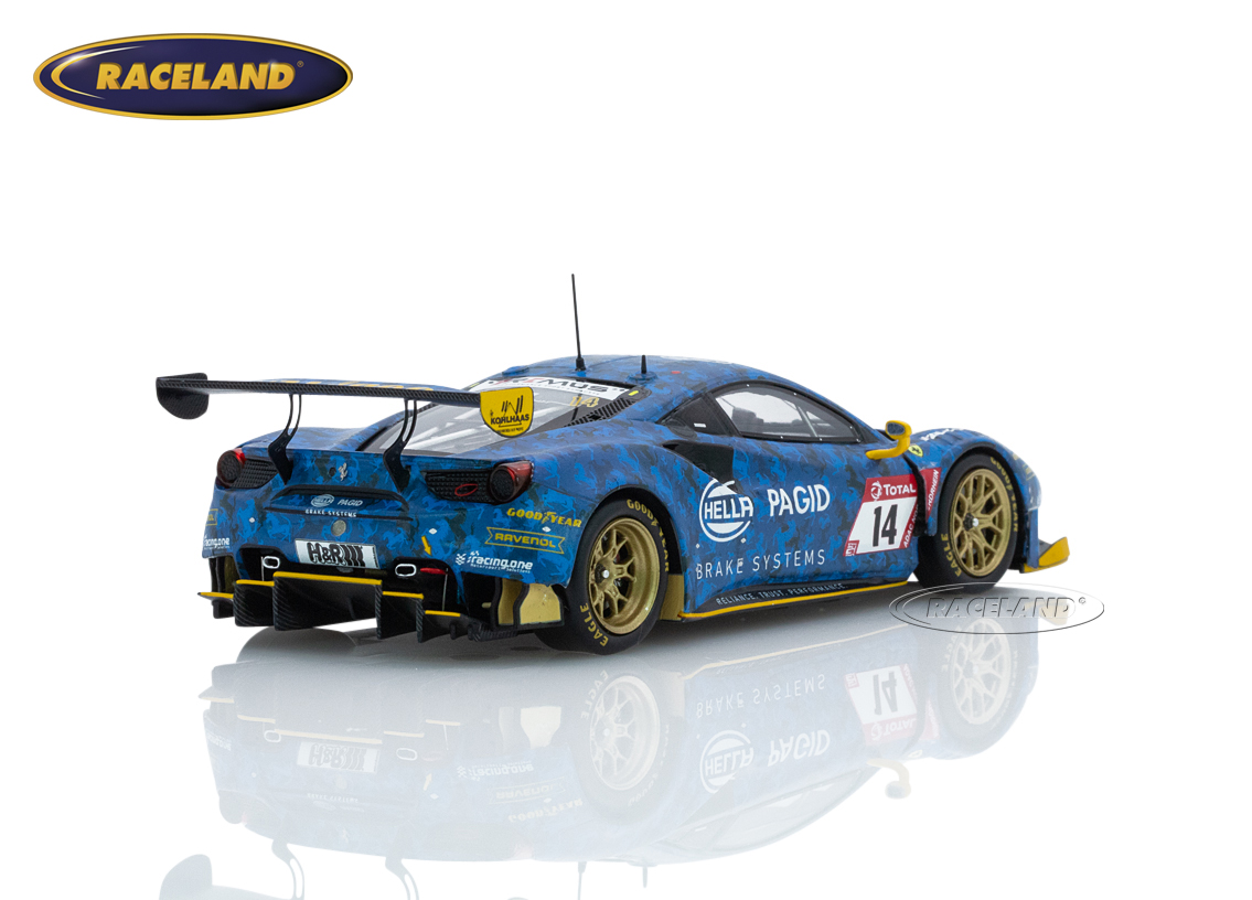 Ferrari 488 GT3 Hella Pagid Racing One 22° 24H Nürburgring 2021