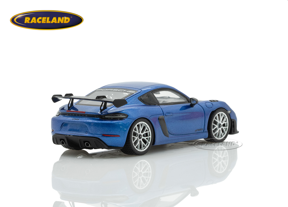 Porsche 718 Cayman GT4 RS 2023 - cobalt blue metallic mit Weissach Package