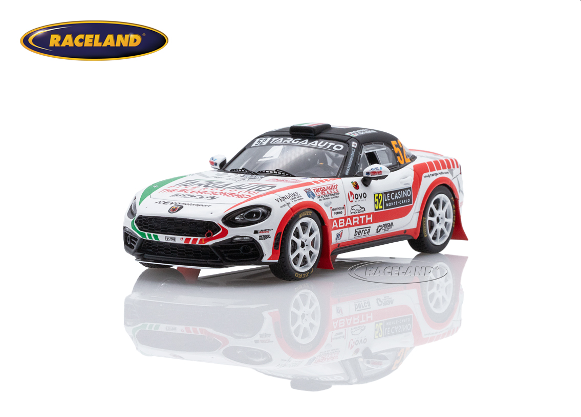 Abarth 124 Rally RGT Targaauto 47° Rallye Monte Carlo 2022