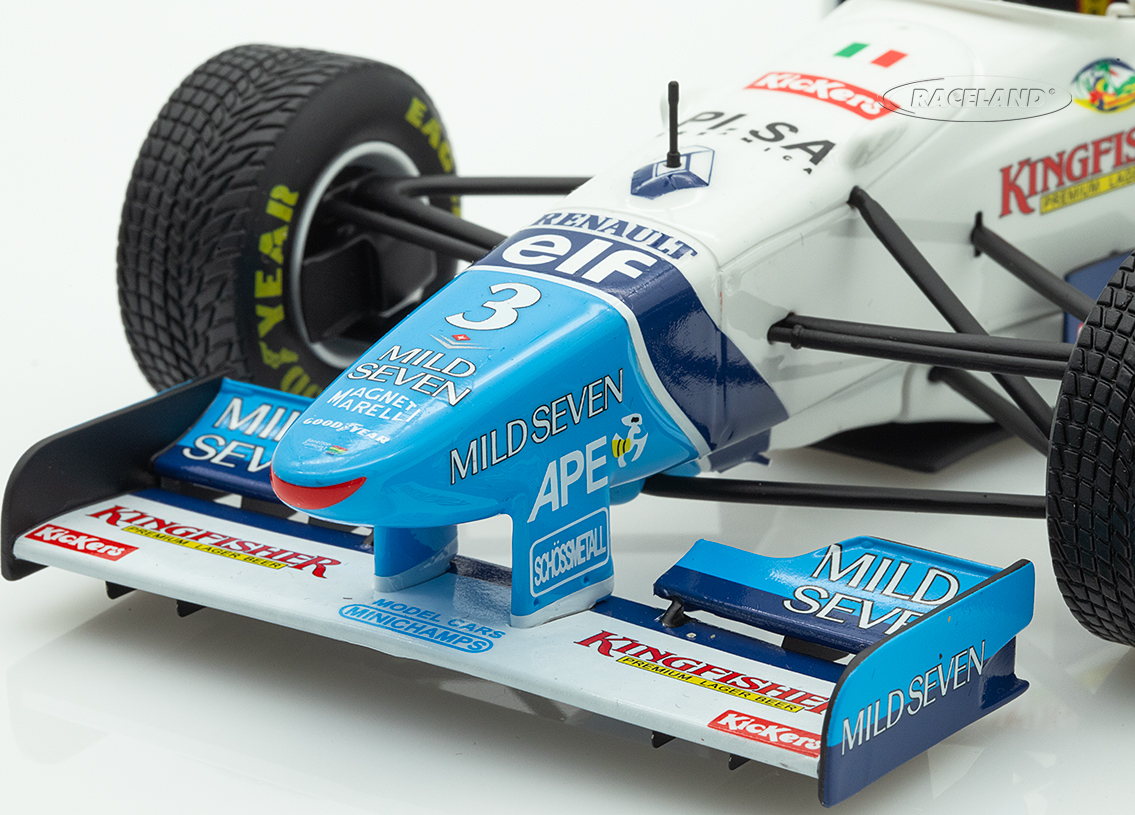 Benetton B196 Renault V10 Mild Seven 2° GP Brasilien Interlagos 1996