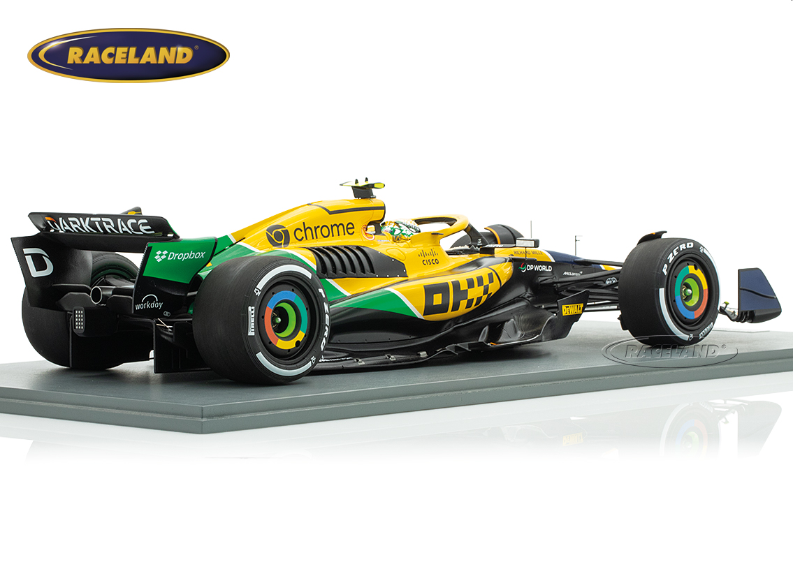 McLaren MCL38 Mercedes F1 Senna Design 4° GP Monaco 2024