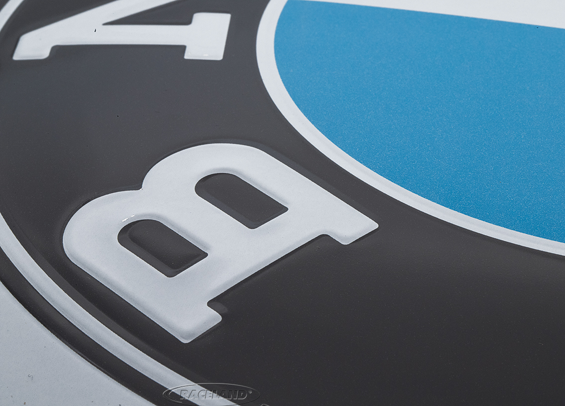 Blechschild BMW Logo rund 35 x 35cm