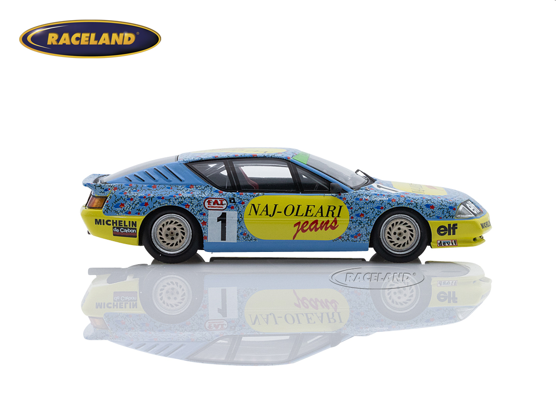 Renault Alpine V6 Turbo Naj-Oleari Jeans Europa Cup Champion 1987