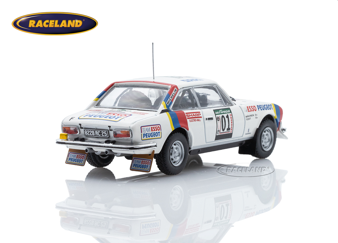 Peugeot 504 Coupe V6 Esso Peugeot 2° Rallye Elfenbeinküste 1978
