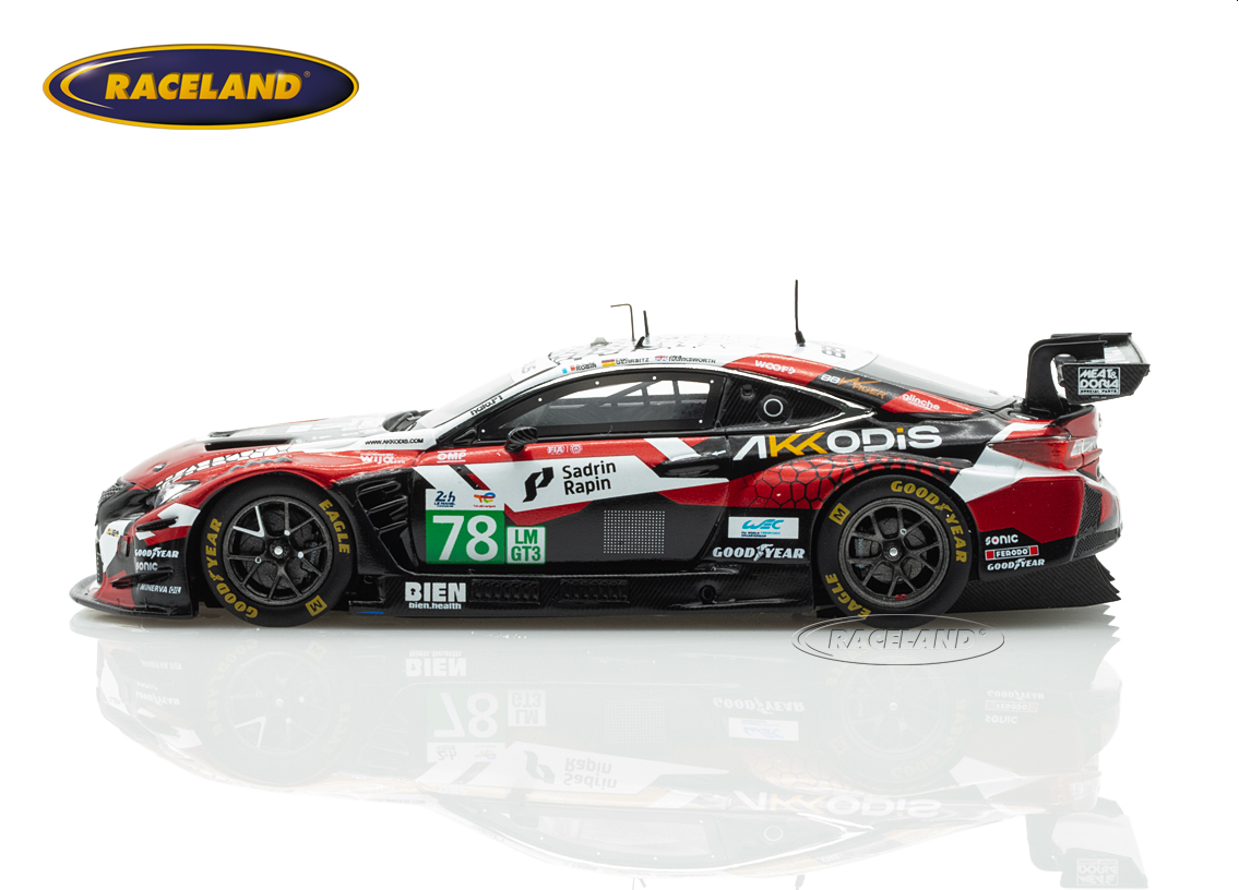 Lexus RC F GT3 Akkodis ASP Team Le Mans 2025