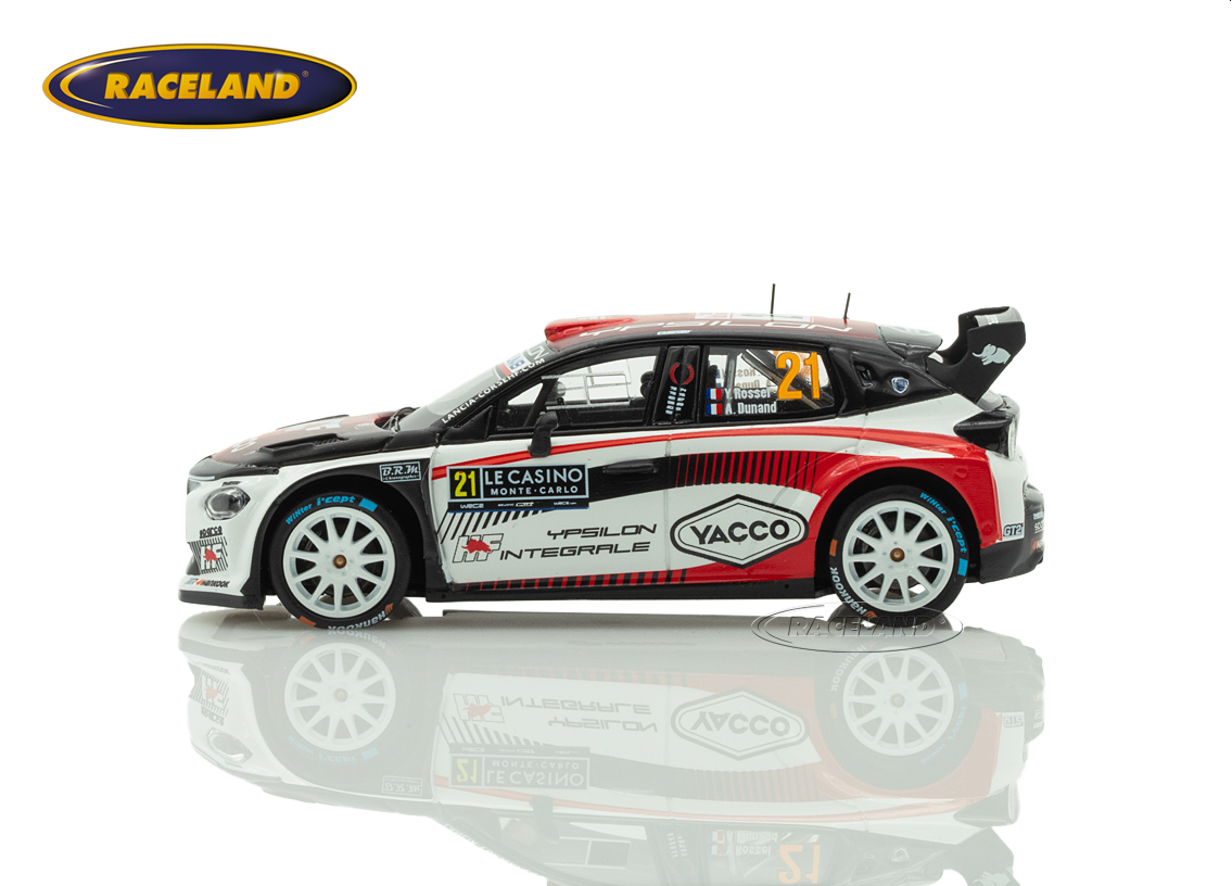 Lancia Ypsilon Rally2 HF Integrale 18° Rallye Monte Carlo 2026