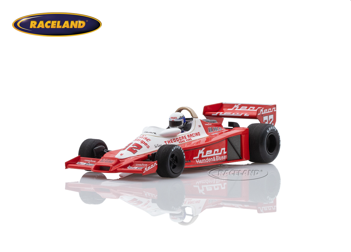 Wolf WR3 Cosworth V8 F1 Theodore Racing 10° GP Deutschland Hockenheim 1978