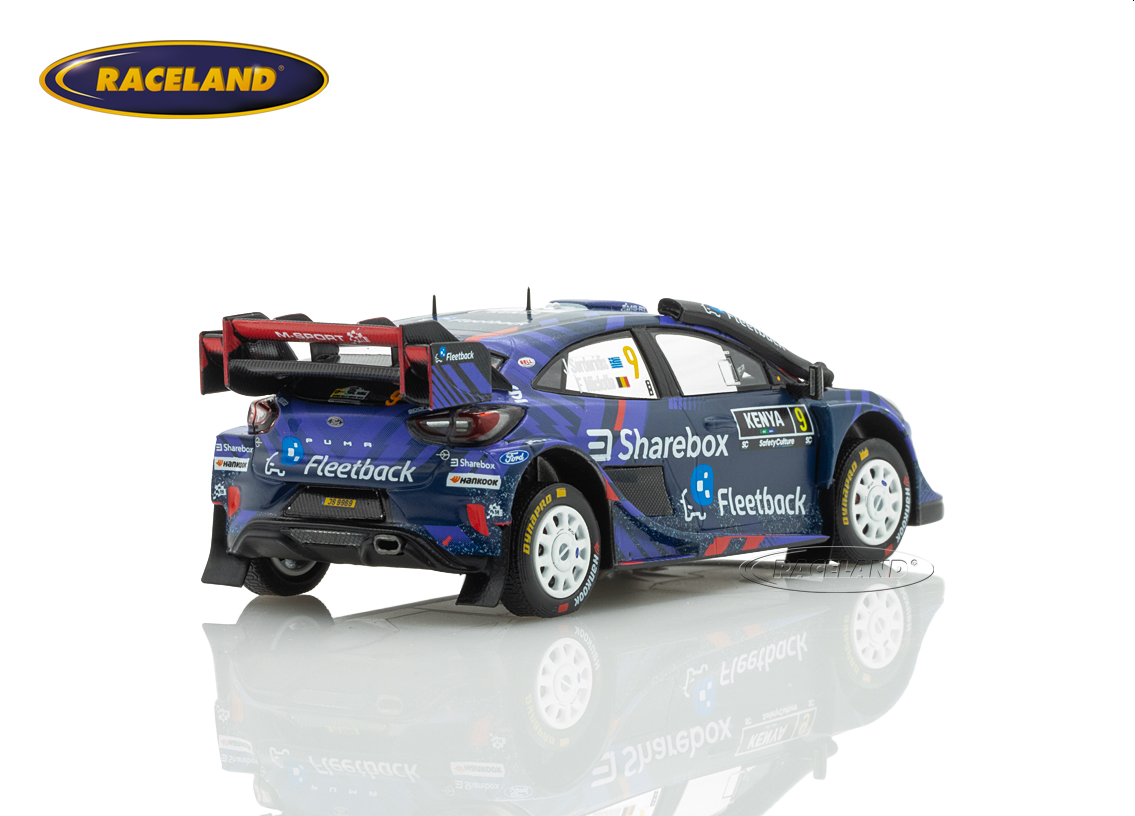 Ford Puma Rally1 M-Sport WRT 8° Safari Rallye 2025