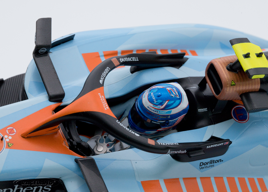 Williams FW45 Mercedes F1 Gulf Design 14° GP Singapur 2023